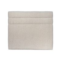 cabecero de cama 2 lineas ascot  pearl  120 x 160 cm