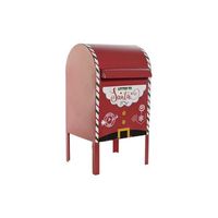 buzon metal 285x265x52 rojo