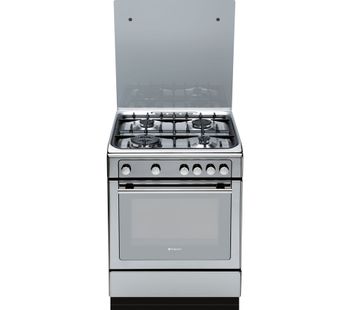 HOTPOINT DHG65SG1CX Gas Cooker - Stainless Steel, Stainless Steel