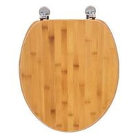 asiento de inodoro de bambu