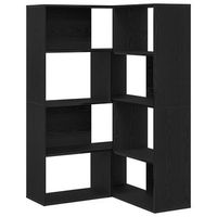 armario 85x85x140 cm madera - negro