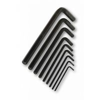 hex key set long arm incl holder and belt clip 9