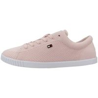 tommy hilfiger deportivas moda flag lace up sneaker kni para mujer