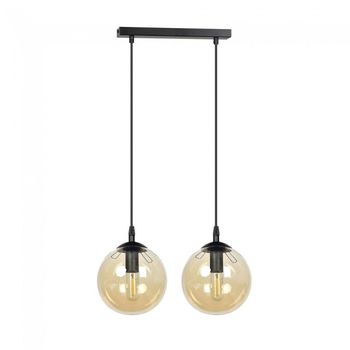 Regleta de techo sagan ámbar (2 luces)