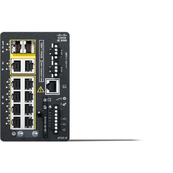 Conmutador Cisco Catalyst IE3100 Gestionado L2 8 Puertos Gigabit Ethernet PoE+ Montaje Rack