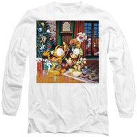 garfield camiseta manga larga tv10475 para hombre