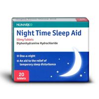 numark night time sleep aid 50mg