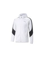 chaqueta de fitness puma evostripe blanco hombre