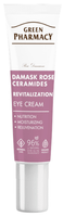green pharmacy contorno ojos rosa de damasco  ceramidas 15 ml