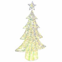 arbol de navidad  decoraciones de navidad con 160 led calido 150 cm pet