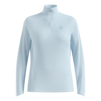 Odlo Essential 1/2 Zip Camiseta de running Mujeres-azul claro