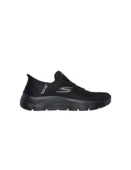 Zapatillas Skechers Slip-Ins Go Walk Flex - Grand Mujer Negro Textile/Trim
