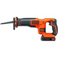 sierra sable inalambrica  1 bateria 15ah black  decker