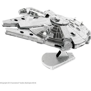 Maqueta Halcón Milenario Star Wars De Metal 3d