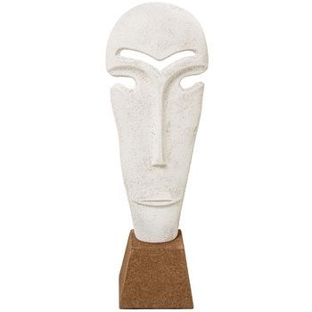 Figura Rostro Blanco Y Marron