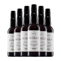 barbadillo vino generoso la cilla manzanilla-sanlucar media botella 37 cl 175 vol pack de 6 unidades