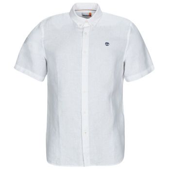 Timberland Camisa manga corta SS Mill River Linen Shirt Slim para hombre