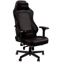 noblechairs hero cuero pu silla gaming negraroja