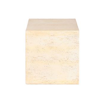 Mesita Auxiliar Magnesia 40x40x40 Simil Marmol