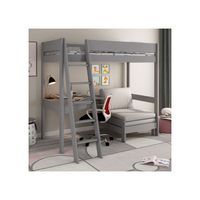 kids avenue estella high sleeper with sofa bed  desk