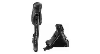 Freno trasero hidraulico campagnolo palanca derecha campagnolo super record inalambrico 140 mm negro