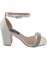 de timbos sandalias tacon mujer novia 127518 blanco