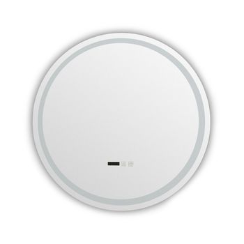Espejo Baño Con Luz Led Ø60 Cm Stiniva  Seleccionable (cálido-neutro-frío)