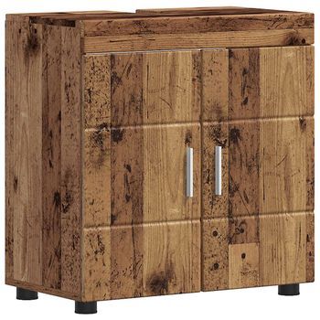 Juego De Muebles De Baño Tulum Madera Vieja 60 X 34 X 63 Cm Vidaxl