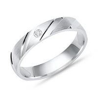 anillo exclusivo plata 925 con circonita 4mm