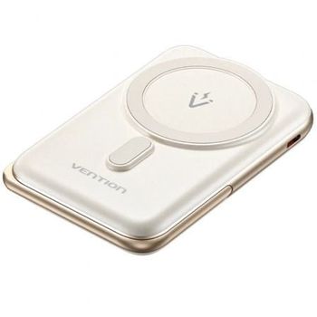 Power Bank Vention FHNW0 10000mAh 20W Wireless Magnético Blanca