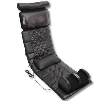 Colchón Masaje Calefactable Cuerpo Completo - Bodylife Fullbody Relax Pro Negro