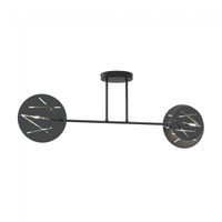 plafon de techo silome 2 luces