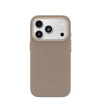 funda para movil otterbox symmetry cactus leather cover case piel de cactus gris claro para iphone 17 pro