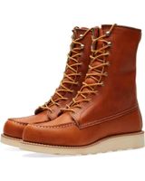 de red wing 877 heritage work 8 moc toe boot oro legacy - 40 brown