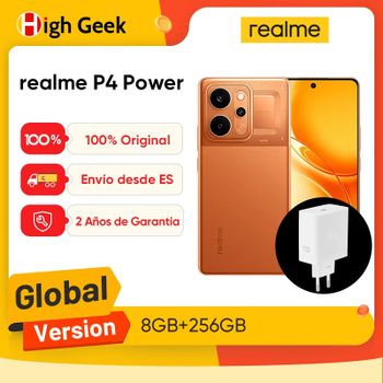 realme P4 Power 5G, batería Titan de 10 001 mAh, pantalla de 144 Hz y 6 500 nits, chip MediaTek Dimensity 7400 Ultra 5G