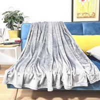 homesol  manta sedalina para cama sofa y sillon manta polar lisa de tacto suave super caliente para adulto y ninosin arrugas