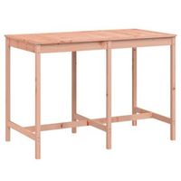 mesa de jardin  mesa de exterior madera maciza douglas 1595x825x110 cm
