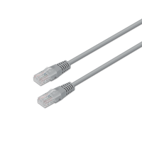 aisens cable de red rj45 cat6 utp awg24 gris 10m