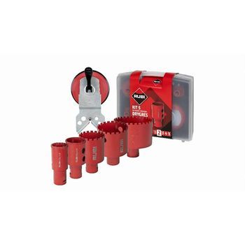 Juego De 6 Puntas Drygres Premium 6/8/20/35/50/68 Mm M14 Rubi Lg. En Amoladora - 51929