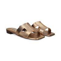 bibi lou sandalias planas mujer - plata talla 38