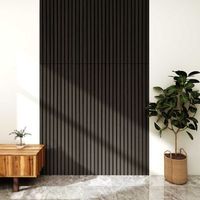 set de 4x paneles de pared vang acustico mdf 120x60x2cm 288 m - roble gris neuholz
