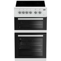 beko kdvc563aw 50 cm electric ceramic cooker - white white