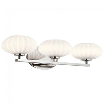 Aplique de pared para baños pim (3 luces)