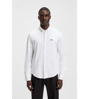 boss para hombre 50544795 camisa motion blanco m casual algodon manga larga