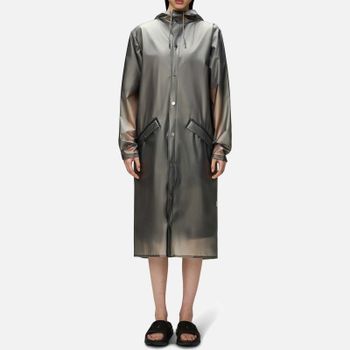 Rains Longer Matte-Shell Jacket - S