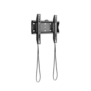 Soporte de pared TV Gembird WM-42F-01 30kg VESA 200x200 Acero Nivel Integrado Negro