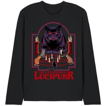 Steven Rhodes Camiseta manga larga Lucipurr para mujer