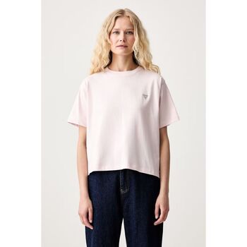 Guess Tops y Camisetas W4YI05 K8HM0 BOXY MINI TRIANG TEE-A62H para mujer