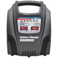 12 amp led automatic plastic cased battery charger