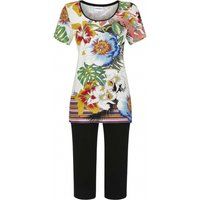 Tropical Short Sleeve Capri Set